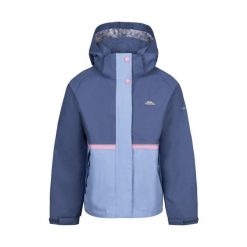 Trespass Allora - Damska kurtka przeciwdeszczowa Tp50 Bluetone. Niebieskie kurtki sportowe damskie Trespass, na lato, bez wzorów, bez kaptura, do jazdy konnej. Za 316.99 zł.