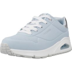 Buty SKECHERS UNO GEN1 Niebieski. Niebieskie obuwie sportowe damskie Skechers, bez wzorów, z syntetyku, trekkingowe, Skechers Sport. Za 235.99 zł.