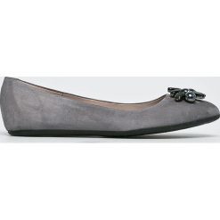 Gino Rossi - Baleriny. Szare baleriny damskie Gino Rossi, z materiału. W wyprzedaży za 229.90 zł.