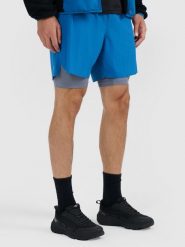 4F Niskie buty do biegania w terenie Original Trail męskie - czarne 43. Czarne buty sportowe męskie 4f, z gumy, bez zapięcia, do biegania. Za 289.99 zł.