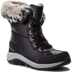 Śniegowce COLUMBIA - Bangor Omni Heat BL2743 Black/Monument 010. Czarne śniegowce i trapery damskie Columbia, z materiału. Za 749.99 zł.