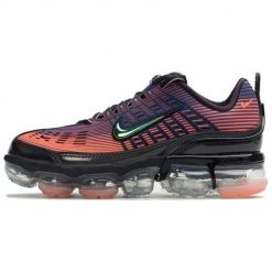 Buty do chodzenia damskie Nike Wmns Air Vapormax 360. Czarne obuwie sportowe damskie Nike, bez wzorów, z materiału, trekkingowe. Za 741.00 zł.