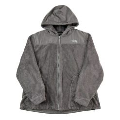 Second life - Kurtka polarowa TNF Beige Denali dla kobiet - Jak nowy. Brązowe kurtki sportowe damskie The North Face, bez wzorów, z polaru, bez kaptura, trekkingowe. Za 169.16 zł.