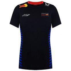 T-shirt damski Red Bull Racing Oracle Castore granatowy. Niebieskie t-shirty damskie Castore, l, bez wzorów, z elastanu, klasyczne, bez kołnierzyka. Za 211.99 zł.