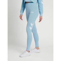 Damskie wysokie legginsy Hummel Legacy. Niebieskie legginsy damskie Hummel, xs, bez wzorów, na fitness i siłownię. Za 117.00 zł.