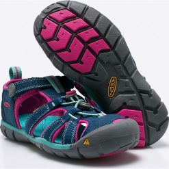 Keen - Sandały dziecięce Seacamp II Cnx. Niebieskie sandały dziewczęce Keen, z gumy, bez zapięcia. W wyprzedaży za 169.90 zł.