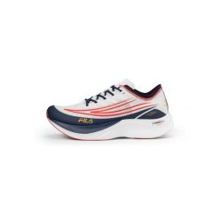 Damskie buty do biegania Fila Astatine. Białe obuwie sportowe damskie Fila, bez wzorów, z gumy, do biegania. Za 637.50 zł.