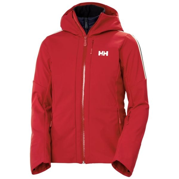 Damska kurtka narciarska z kapturem Helly Hansen Avanti Softshell. Czerwone kurtki snowboardowe damskie Helly Hansen, bez wzorów, z softshellu, z kapturem, narciarskie. Za 1,805.00 zł.