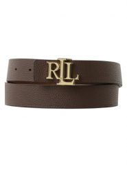Lauren Ralph Lauren dwustronny pasek skórzany Kobiety skóra brązowy, S. Brązowe paski damskie Lauren Ralph Lauren, bez wzorów, ze skóry. Za 499.95 zł.