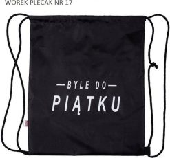 Worek plecak Byle do piątku. Torby i plecaki dziecięce PAJACYK. Za 36.44 zł.