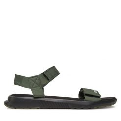 Sandały adidas. Czarne obuwie sportowe damskie Adidas, bez zapięcia. Za 119.99 zł.
