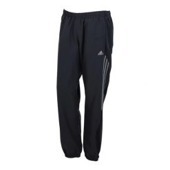 Second life - Spodnie dresowe męskie Adidas - Jak nowy. Szare spodnie sportowe męskie Adidas, l, bez wzorów, z dresówki, do biegania. Za 106.46 zł.
