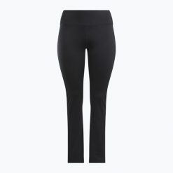 Spodnie treningowe damskie Reebok ID Train Hr Bootcut In. Czarne obuwie sportowe damskie REEBOK FITNESS, bez wzorów, na fitness i siłownię. Za 159.99 zł.