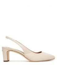 LAUREN RALPH LAUREN Czółenka 802P00096003 Écru. Czółenka damskie Lauren Ralph Lauren, bez wzorów, ze skóry, bez obcasa, bez zapięcia. Za 769.99 zł.