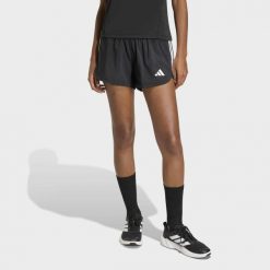 Spodenki fitness damskie ADIDAS 2w1. Białe szorty sportowe damskie Adidas, s, bez wzorów, ze skóry, sportowe, na fitness i siłownię, climacool (adidas). Za 179.99 zł.