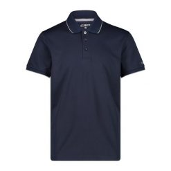 Koszulka męska turystyczna CMP 39T5807. Niebieskie koszulki sportowe męskie CMP, m, bez wzorów, bez kołnierzyka, bez ramiączek. W wyprzedaży za 111.99 zł.