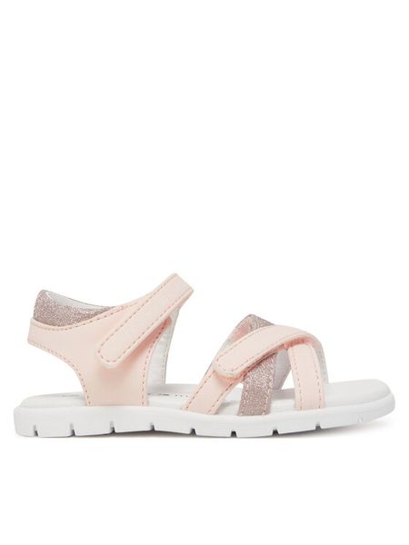 Tommy Hilfiger Sandały T1A2-33773-0273 S Różowy. Czerwone sandały dziewczęce Tommy Hilfiger, ze skóry, bez zapięcia. Za 228.99 zł.