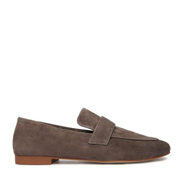 Lordsy GINO ROSSI. Szare mokasyny damskie Gino Rossi. Za 192.99 zł.
