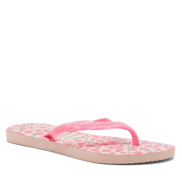 Japonki Havaianas. Klapki damskie Havaianas, bez wzorów, bez obcasa. Za 59.99 zł.