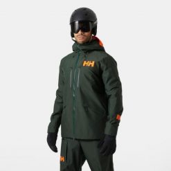 Kurtka narciarska Helly Hansen Garibaldi 2.0. Czarne kurtki męskie Helly Hansen, m, bez wzorów, bez kaptura, narciarskie. W wyprzedaży za 1,691.00 zł.