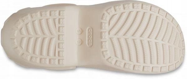 Crocs Bella Clog 210062-11S Beżowe 36/37. Brązowe klapki damskie Crocs, bez wzorów, sportowe, bez obcasa. Za 246.46 zł.