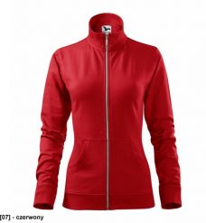 MALFINI - ADLER - Bluza damska, 300 g/m, 3 % elastan, 97 % bawełna czerwony S. Czerwone bluzy damskie Malfini, m, bez wzorów, z bawełny, bez kaptura. Za 102.81 zł.