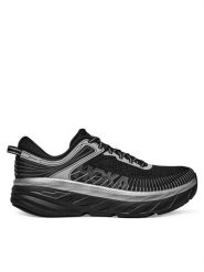 Hoka Buty do biegania Bondi 7 1110518 Czarny. Czarne buty sportowe męskie HOKA, z materiału, bez zapięcia, do biegania. Za 719.99 zł.