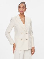 TWINSET Marynarka 241TP2560 Écru Oversize. Żakiety damskie Twinset, bez wzorów, z bawełny. Za 2,869.00 zł.