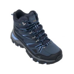 Damskie Buty Do Chodzenia Holcombe III. Niebieskie obuwie sportowe damskie Regatta, bez wzorów, z materiału, trekkingowe. Za 318.99 zł.