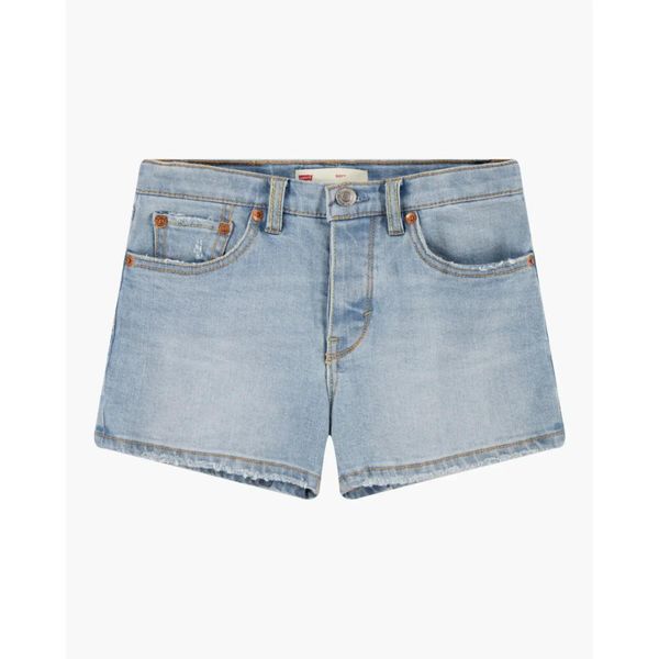 Szorty dżinsowe dla dziewczynki Levi's Original L6Z. Niebieskie spodenki dla dziewczynek Levi's, bez wzorów, z bawełny, vintage. Za 186.00 zł.