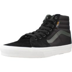 Buty VANS SK8-HI CRDA Czarny. Czarne trampki męskie Vans, bez wzorów, z tkaniny, bez zapięcia. Za 468.83 zł.