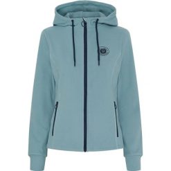 Bluza damska z kapturem Equipage Abigail. Niebieskie bluzy damskie EQUIPAGE, l, bez wzorów, z elastanu, z kapturem. Za 302.00 zł.