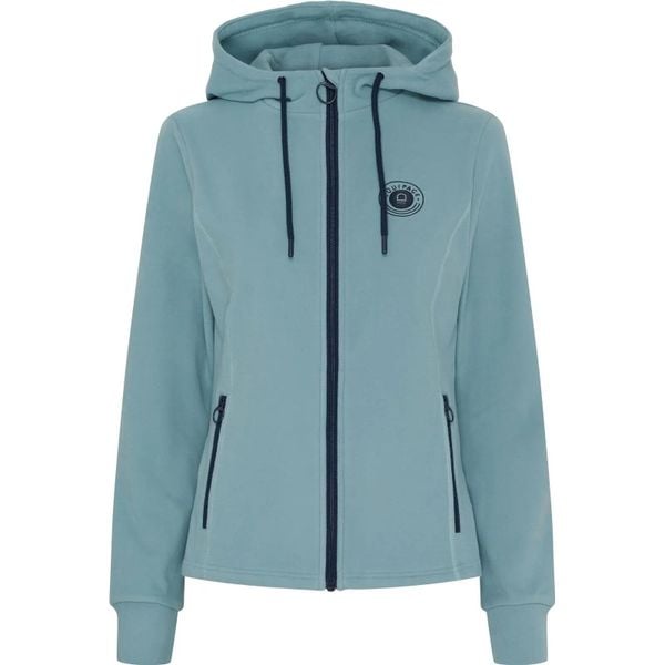 Bluza damska z kapturem Equipage Abigail. Niebieskie bluzy damskie EQUIPAGE, m, bez wzorów, z elastanu, z kapturem. Za 302.70 zł.