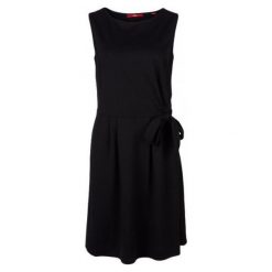 S.Oliver Sukienka Damska 34. Czarny. Czarne sukienki damskie S.Oliver, z materiału, eleganckie. W wyprzedaży za 199.00 zł.