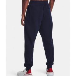 Spodnie Męskie Under Armour Dresowe Joggery Sportowe Rivalfleece Joggers Xs. Niebieskie buty sportowe męskie Under Armour, z dresówki, bez zapięcia, na fitness i siłownię. Za 299.99 zł.
