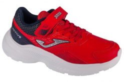 Buty sportowe Sneakersy chłopięce, Active Jr 24 JACTIW. Czerwone trampki i tenisówki chłopięce Joma, bez wzorów, z materiału, sportowe, przed kostkę, bez zapięcia. Za 109.99 zł.