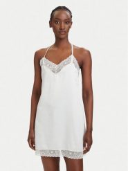 Ysabel Mora Koszula nocna 10180 Biały Regular Fit. Białe koszule nocne damskie ysabel mora, l, bez wzorów, z syntetyku. Za 269.99 zł.