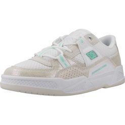 Buty DC CONSTRUCT SHOE Biały. Białe trampki i tenisówki damskie DC Shoes, bez wzorów, ze skóry, bez zapięcia. Za 213.99 zł.