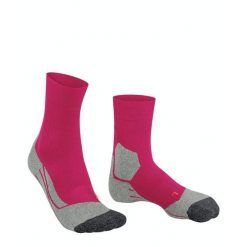 Skarpetki damskie Falke RU3 Comfort. Czerwone skarpety damskie Falke, bez wzorów, z elastanu. Za 101.00 zł.