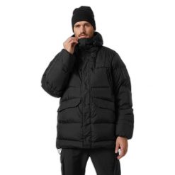 Parka Helly Hansen Arctic. Czarne parki męskie Helly Hansen, na zimę, l, bez wzorów, z syntetyku, bez kaptura. W wyprzedaży za 1,892.40 zł.