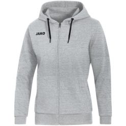 Kurtka Jako femme à capuche Base. Szare kurtki damskie Jako, l, bez wzorów, z bawełny, z kapturem. Za 276.45 zł.
