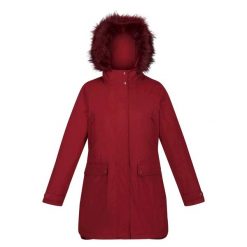 Kurtka Parka Ocieplana Przeciwdeszczowa Damska Sabinka. Brązowe kurtki damskie Regatta, bez wzorów, sportowe, bez kaptura. Za 178.99 zł.