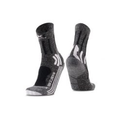 Skarpetki damskie X-Socks Trek X Linen. Szare skarpety damskie X-Socks, bez wzorów, z wełny. Za 176.00 zł.