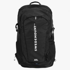 Plecaki Turystyka Swedemount Trail Backpack 40L szybkoschnący. Czarne plecaki damskie SWEDEMOUNT, bez wzorów, z tkaniny. Za 279.99 zł.