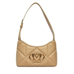 Torebka LOVE MOSCHINO. Brązowe torebki do ręki damskie Love Moschino, bez wzorów, klasyczne, bez dodatków. Za 845.99 zł.
