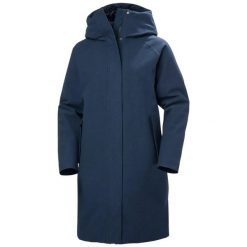 Damska kurtka wodoodporna Helly Hansen Frogner. Niebieskie kurtki damskie Helly Hansen, l, bez wzorów, z materiału, bez kaptura. Za 1,123.00 zł.