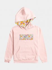 Roxy Bluza Hypnotico Otlr ERGFT03883 Różowy Regular Fit. Czerwone bluzy dla dziewczynek Roxy, bez wzorów, z bawełny, bez ramiączek, bez kaptura. Za 109.99 zł.
