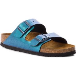 Klapki BIRKENSTOCK - Arizona Bs 1012393 Graceful Gemm Blue. Niebieskie klapki damskie Birkenstock, ze skóry ekologicznej. W wyprzedaży za 269.00 zł.