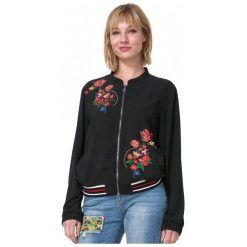Desigual Kurtka Damska Ruidosa 36 Czarny. Czarne kurtki damskie Desigual. W wyprzedaży za 345.00 zł.