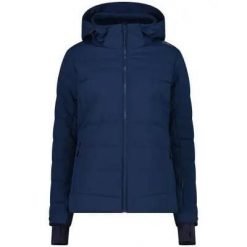 Cmp Kurtka narciarska damska Stretch WP10000. Niebieskie kurtki snowboardowe damskie CMP, m, bez wzorów, z materiału, bez kaptura, narciarskie. Za 551.50 zł.